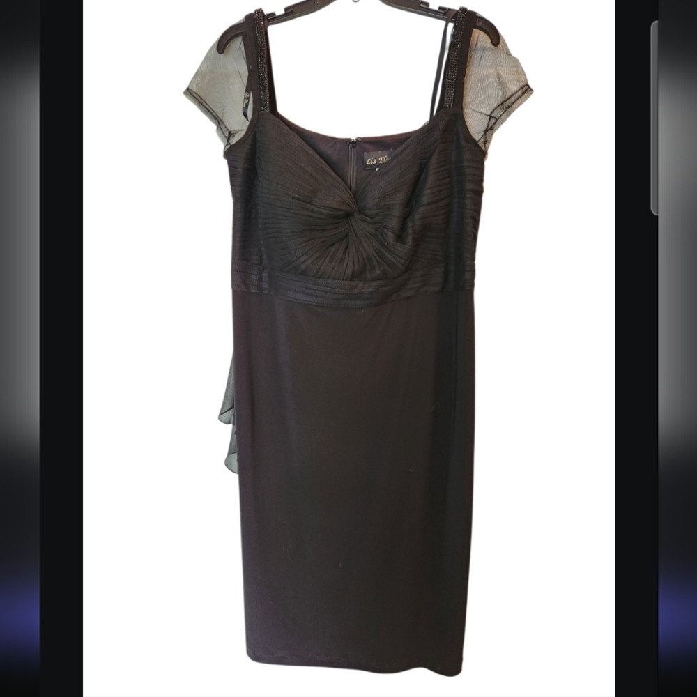 Liz Elana Black Night out Dress